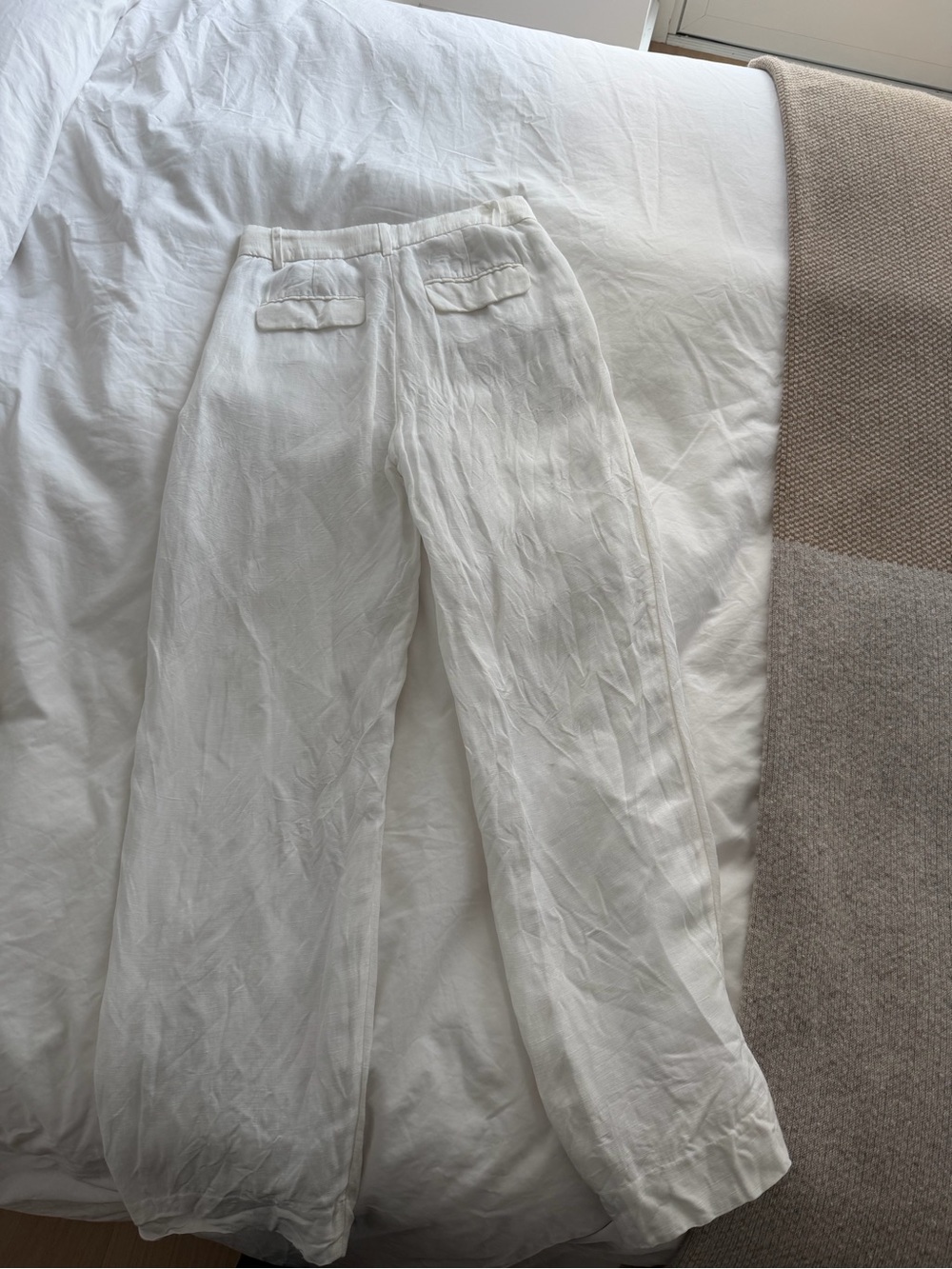 J. Crew Cream Linen Blend Blazer & Trousers Set - Picture 6 of 6